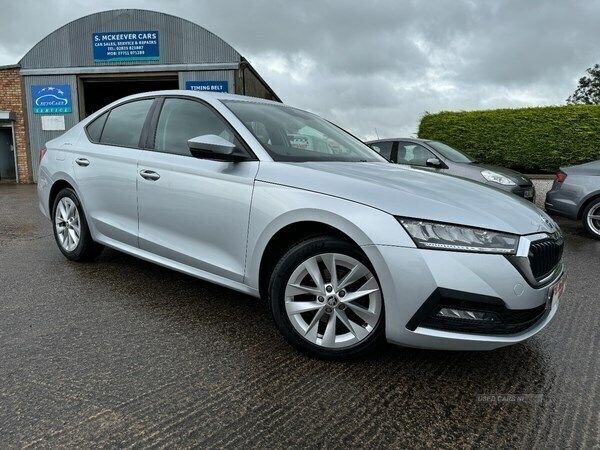 Silver Used 2021 Skoda Octavia SE Technology Hatchback | £15,250 (Fair price) - Image 1/4