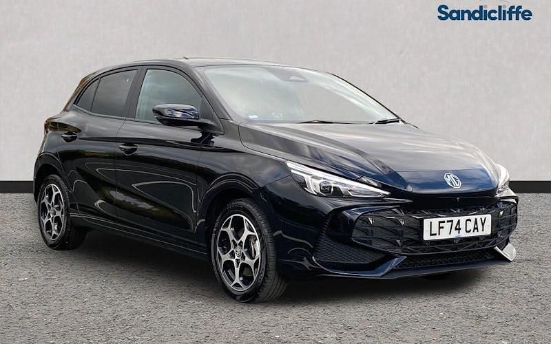 Metallic black pearl Used 2024 MG MG3 Trophy Hatchback | £15,027 (Good price) - Image 1/4