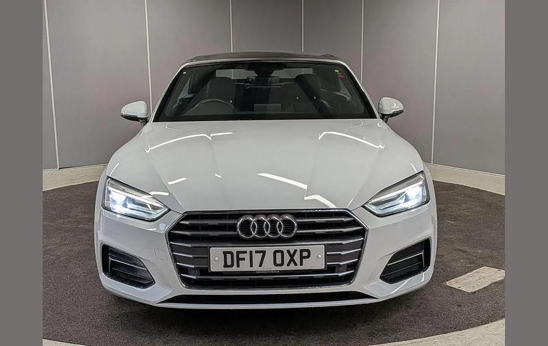 Used Audi A5 Cabriolet Sport 187 HP (137 kW) 2017 White Cabriolet