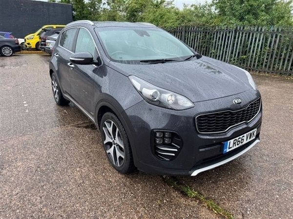 Silver Used 2016 Kia Sportage GT-Line SUV | £7,990 (Fair price) - Image 1/1