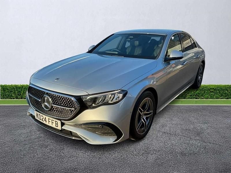 Used Mercedes E200 AMG line 204 HP (150 kW) 2024 Silver Sedan