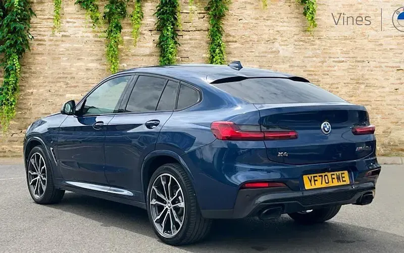 Used BMW X4 Shadowline 326 HP (239 kW) 2020 Blue SUV