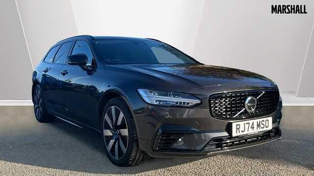 Platinum grey Used 2024 Volvo V90 Plus Estate | £33,780 (Fair price) - Image 1/3