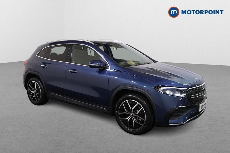 Blue Used 2022 Mercedes EQA350 AMG Line Premium SUV | £23,999 (Fair price) - Image 1/4