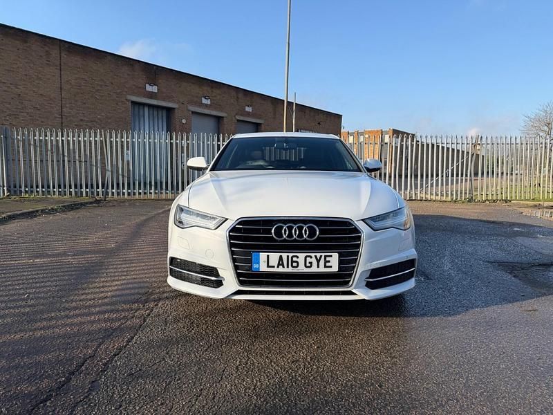 Used Audi A6 S-Line 190 HP (139 kW) 2016 White Sedan