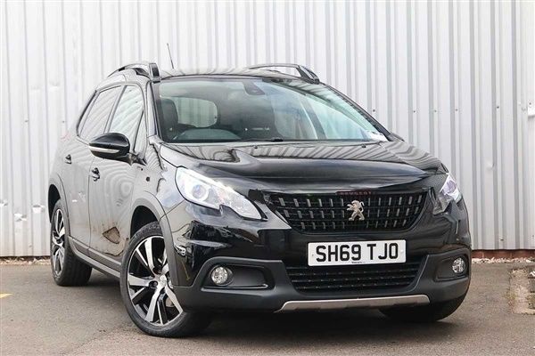 Black Used 2019 Peugeot 2008 GT-line SUV | £11,490 (Good price) - Image 1/1