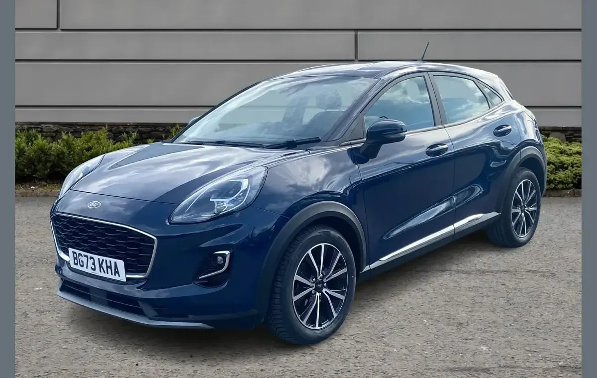 Used Ford Puma Titanium 123 HP (90 kW) 2023 Blue SUV