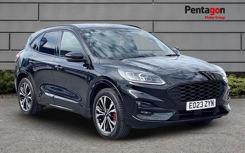Black Used 2023 Ford Kuga ST-Line X SUV | £20,995 (Fair price) - Image 1/4