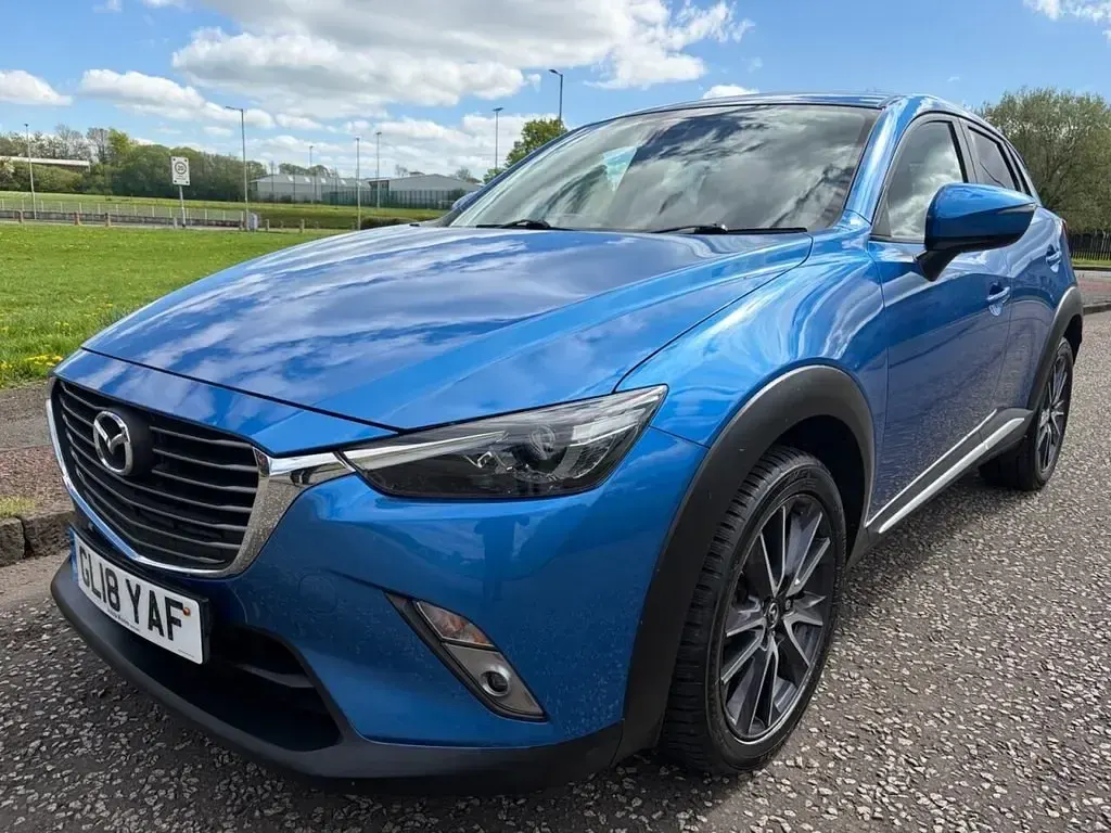 Usado Mazda CX-3 Inclusive 121 HP (88 kW) 2018 Azul SUV
