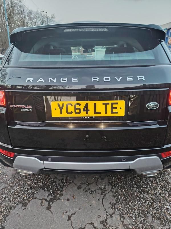 Used Land Rover Range Rover evoque Dynamic 2014 Black SUV