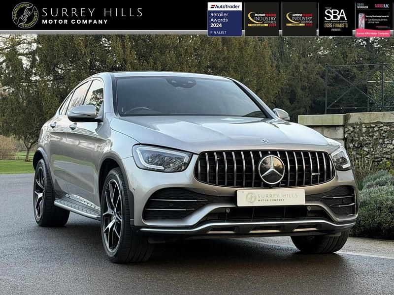 Used Mercedes GLC43 AMG Premium 390 HP (286 kW) 2019 Silver Coupe