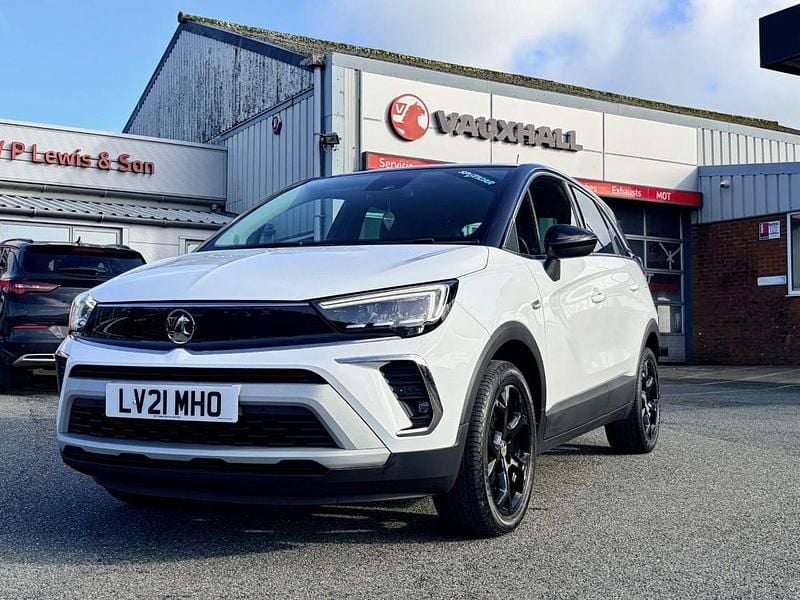 Used Vauxhall Crossland Elite 128 HP (94 kW) 2021 White SUV