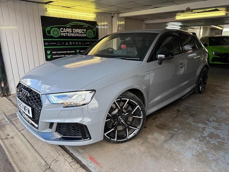 Used Audi RS3 400 HP (294 kW) 2018 Grey Sedan