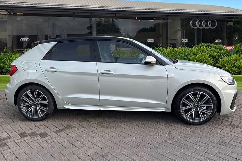 New Audi A1 Sportback S-Line 2026 Silver Hatchback