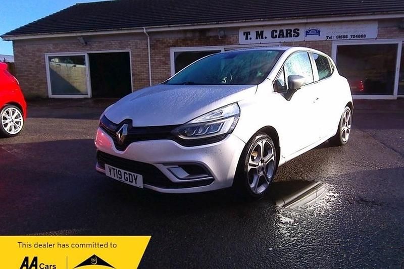 Used Renault Clio IV GT-Line 90 HP (66 kW) 2019 Silver Hatchback