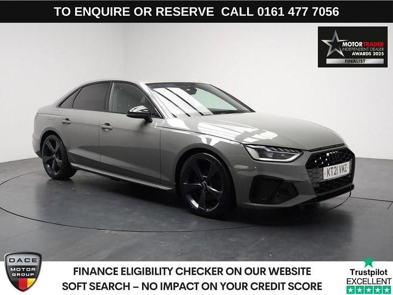 Grey Used 2021 Audi A4 Black Edition Sedan | £22,890 (Fair price) - Image 1/3
