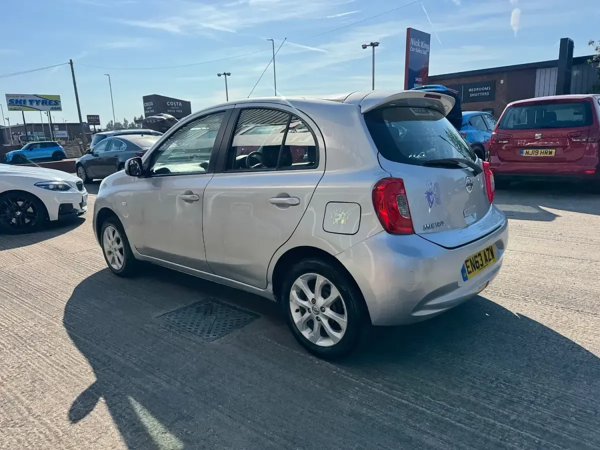Used Nissan Micra Acenta 2014 Silver Hatchback
