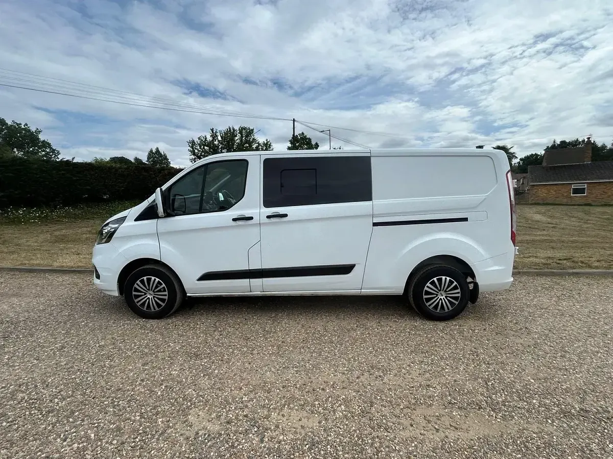 Used Ford Transit Custom Trend 130 HP (95 kW) 2022 White Van