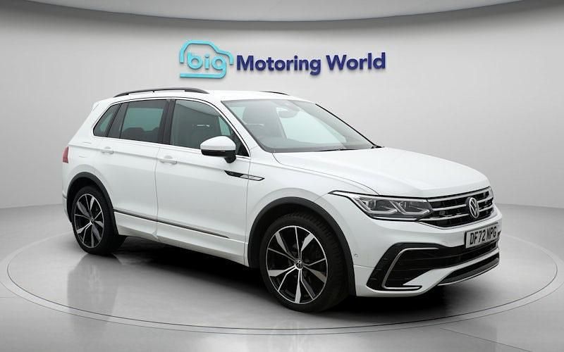 Used VW Tiguan R-line 150 HP (110 kW) 2023 White SUV