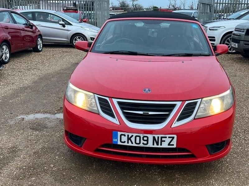 Usado Saab 9-3 Cabriolet Linear 2009 Vermelho Cabrios