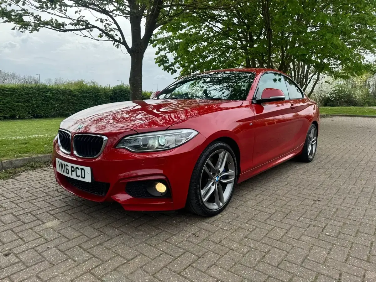 Używany BMW 220 M Sport 2016 Czerwony Coupe