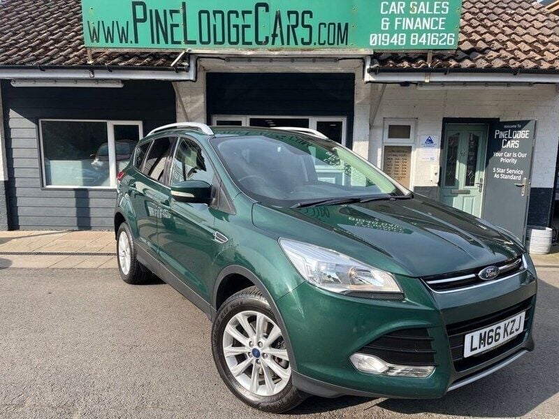 Green Used 2016 Ford Kuga Titanium SUV | £10,699 (Fair price) - Image 1/4