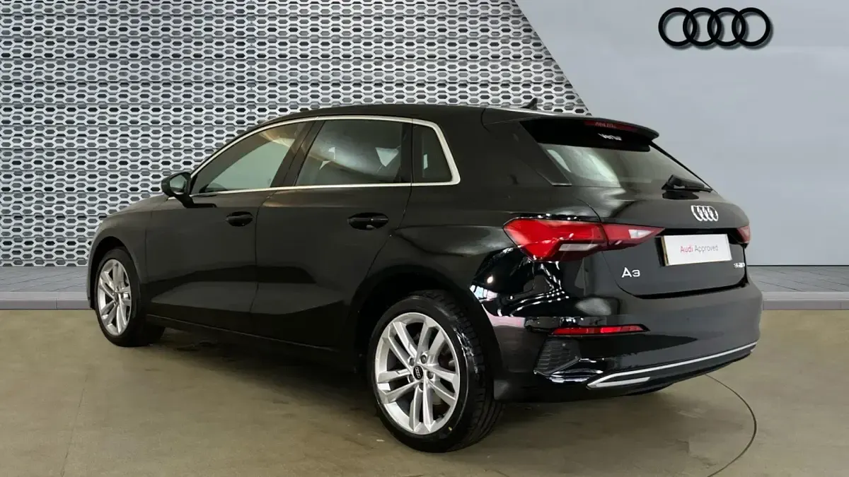 Used Audi A3 Sport 110 HP (80 kW) 2023 Black Sedan