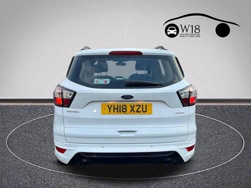 Used Ford Kuga ST-Line 150 HP (110 kW) 2018 White SUV
