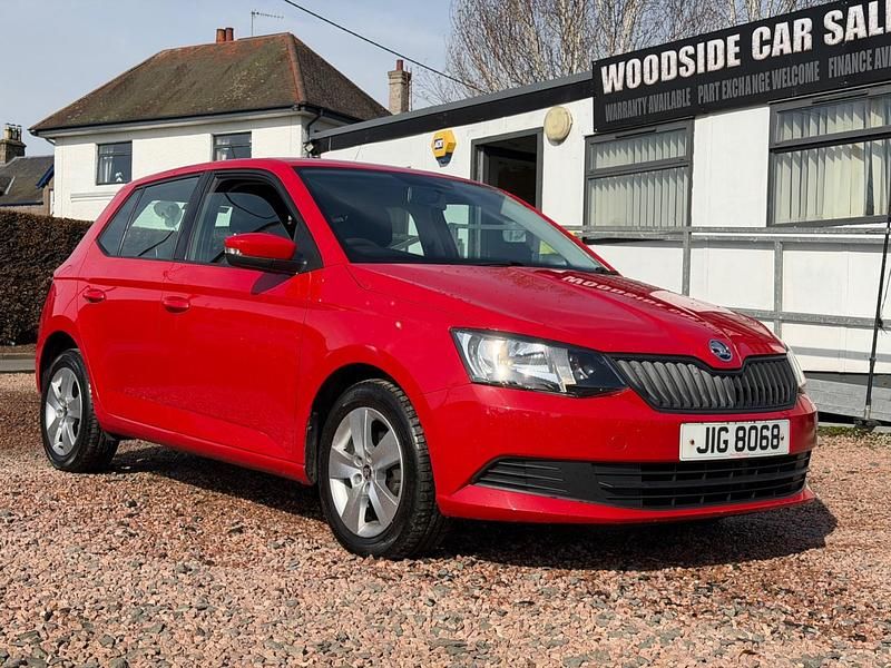 Used Skoda Fabia Colour Edition 2024 Orange Hatchback