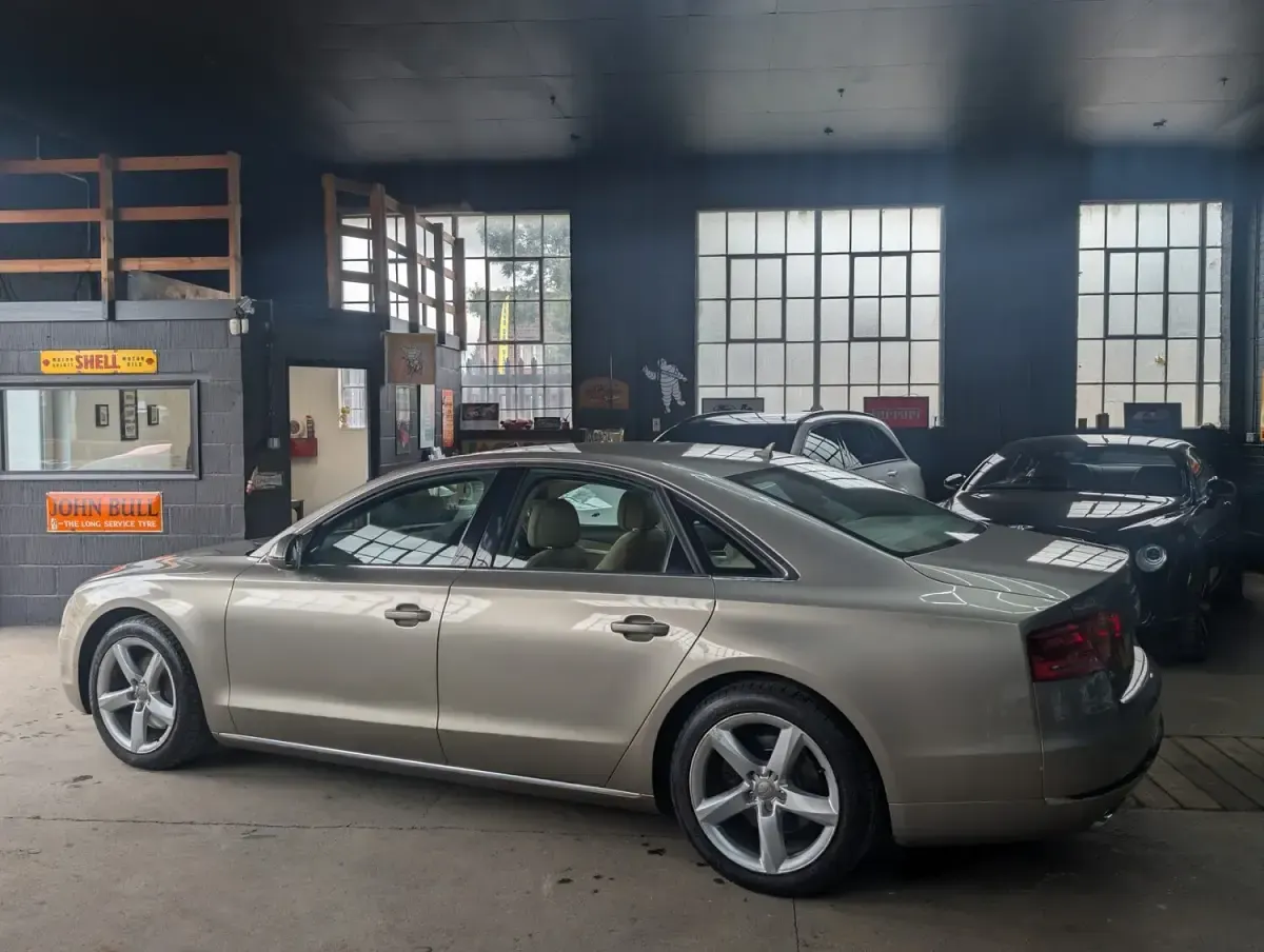 Used Audi A8 2013 Beige Sedan