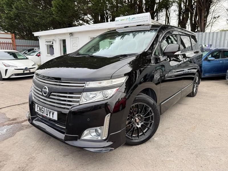 Used Nissan Elgrand 2011 Black MPV