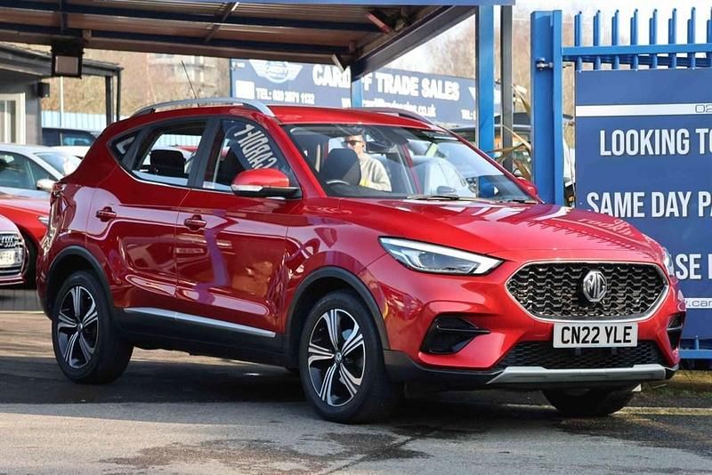 Used MG ZS Excite 106 HP (77 kW) 2022 Red SUV