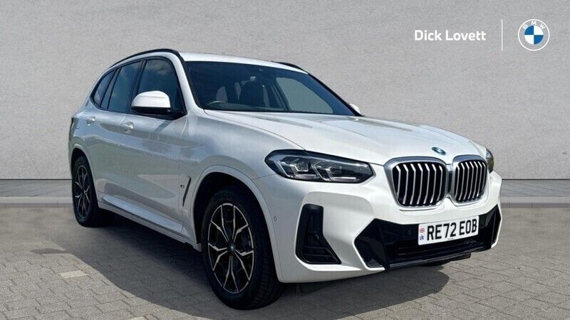 White Used 2022 BMW X3 M Sport SUV | £36,990 (Fair price) - Image 1/4