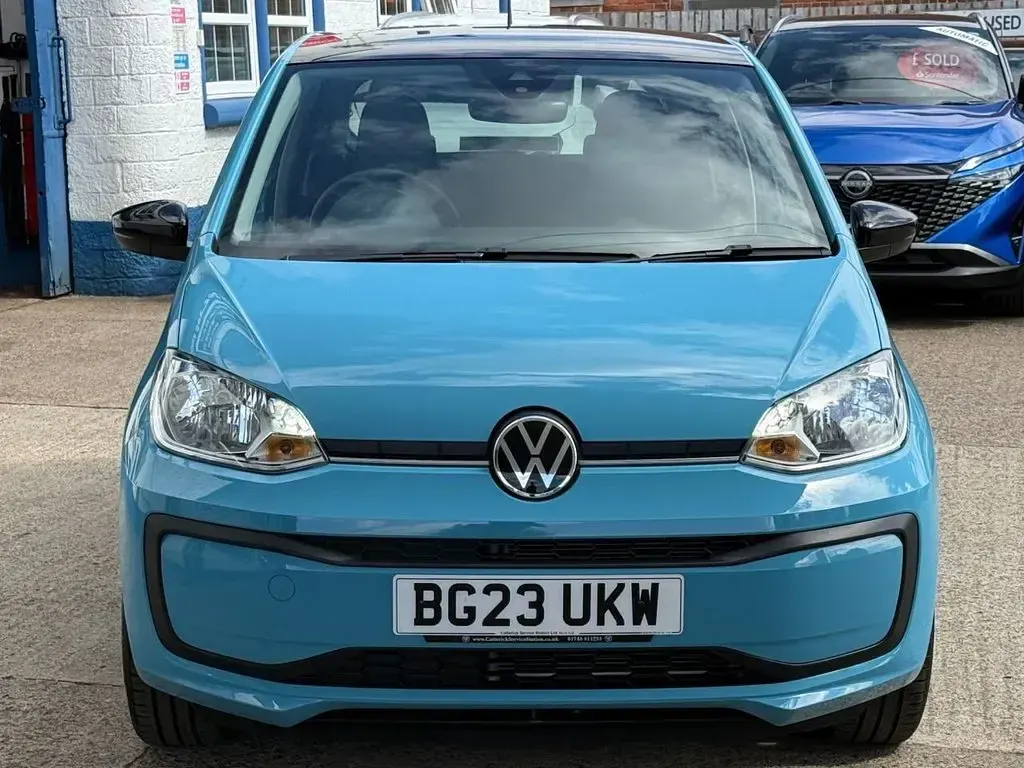Used VW up! Black Edition 65 HP (47 kW) 2023 Blue Hatchback