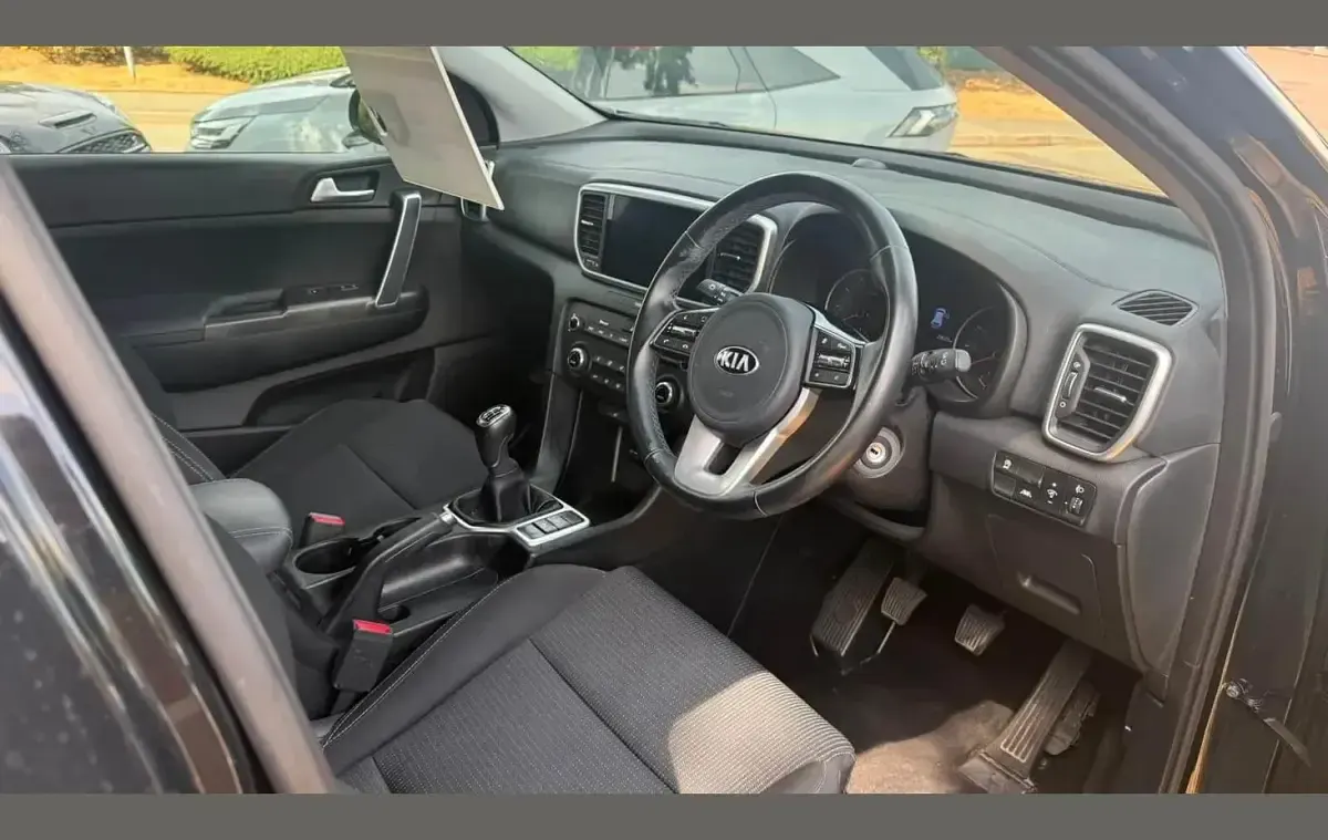 Used Kia Sportage 129 HP (94 kW) 2021 Black SUV