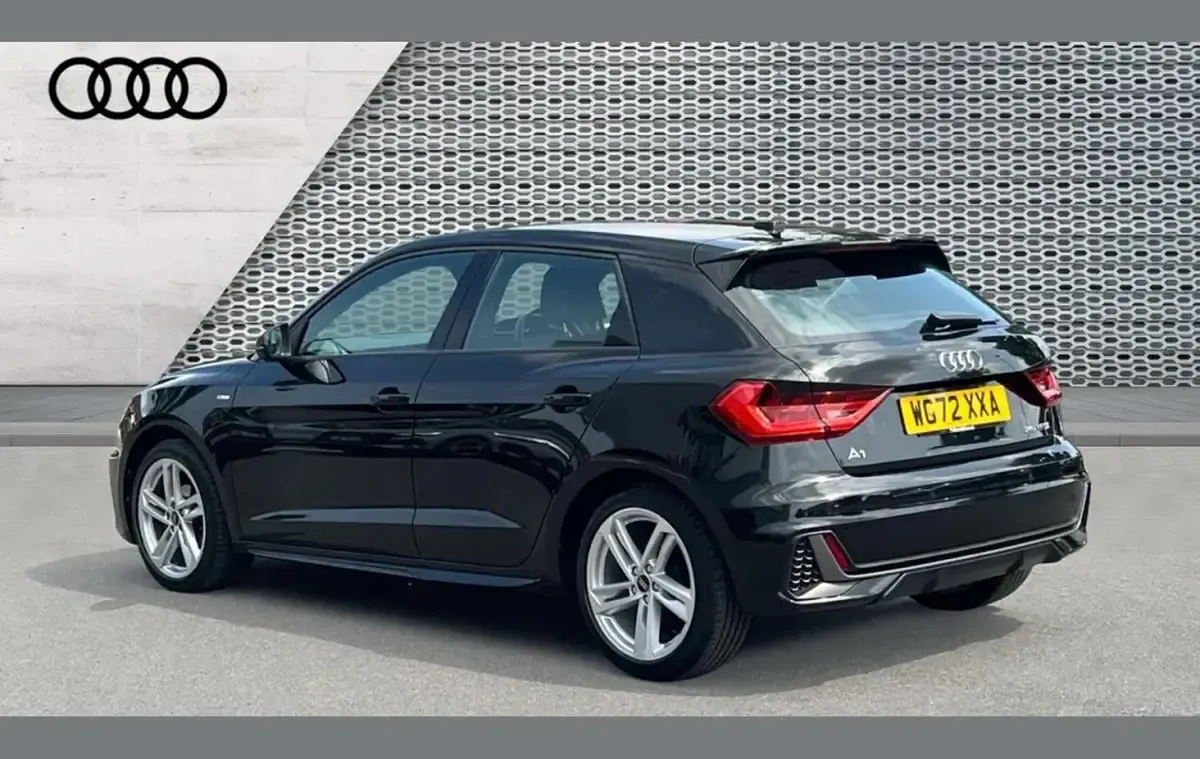 Used Audi A1 S-Line 95 HP (69 kW) 2022 Black  Hatchback