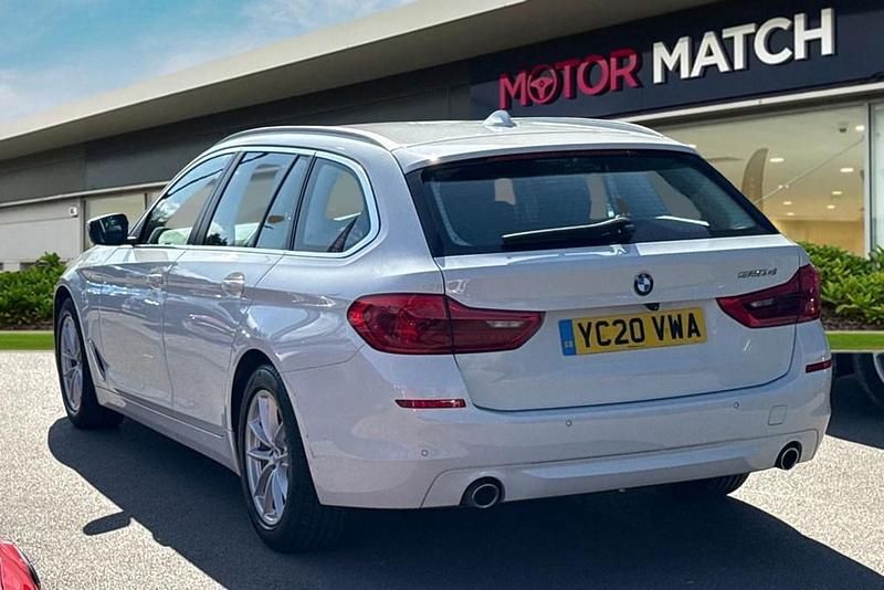 Used BMW 520 Comfort Edition 2020 White Estate