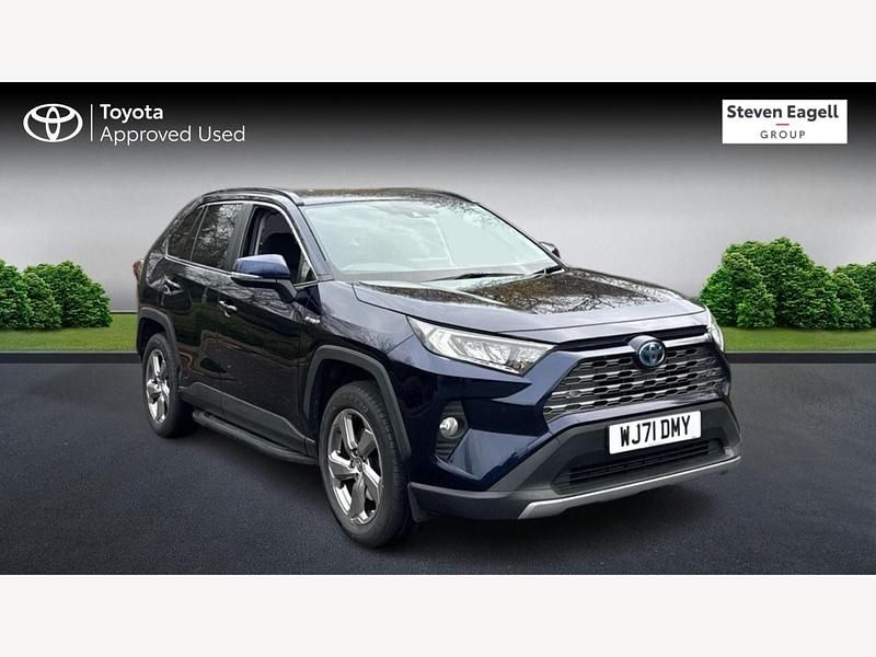 Used Toyota RAV4 Design 218 HP (160 kW) 2021 Blue SUV