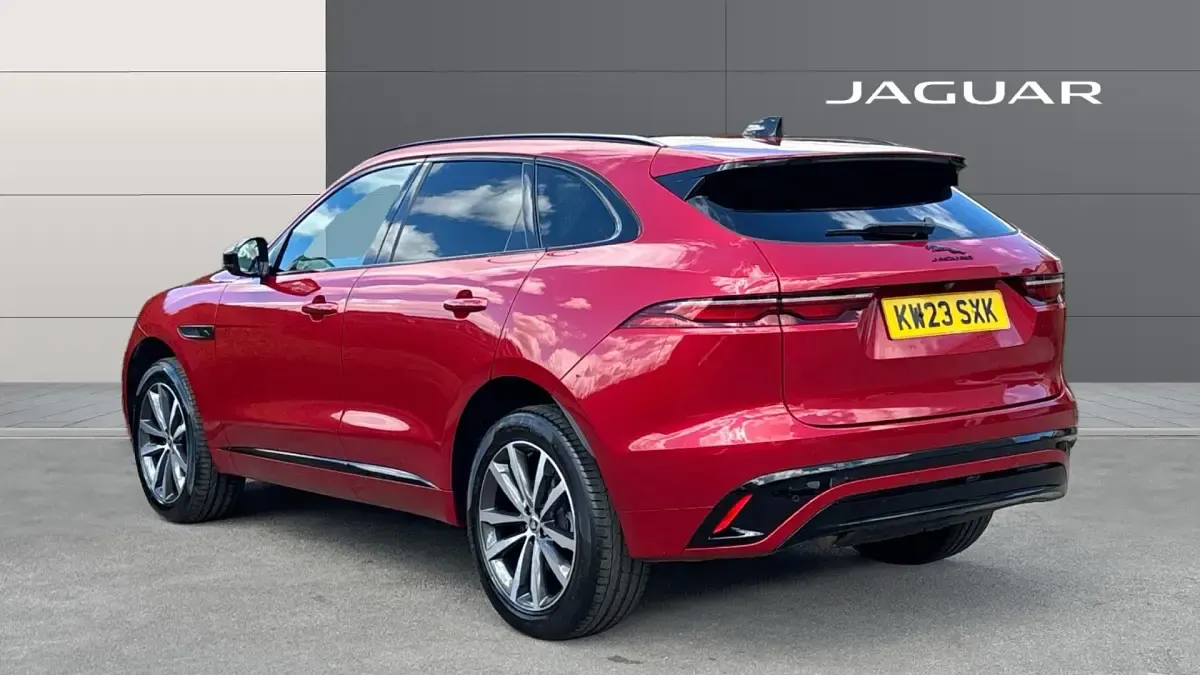 Used Jaguar F-Pace R-Dynamic 204 HP (150 kW) 2023 Firenze red SUV