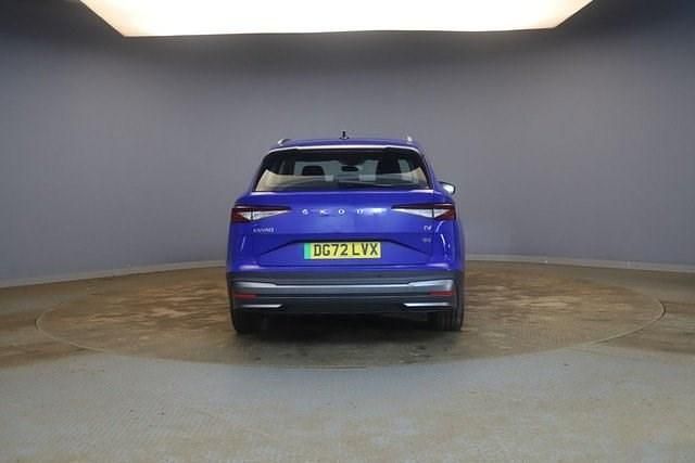 Used Skoda Enyaq iV ecoSuite 131 kW (179 HP) 2022 Blue SUV