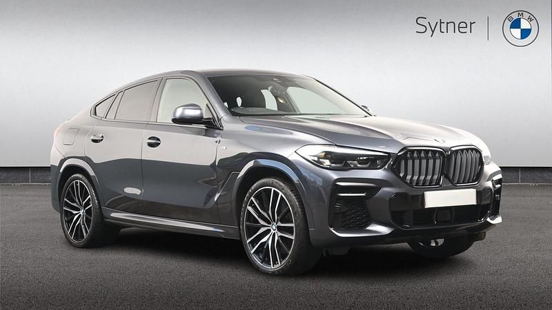 Grey Used 2022 BMW X6 M Sport SUV | £47,500 (A bit pricey) - Image 1/4
