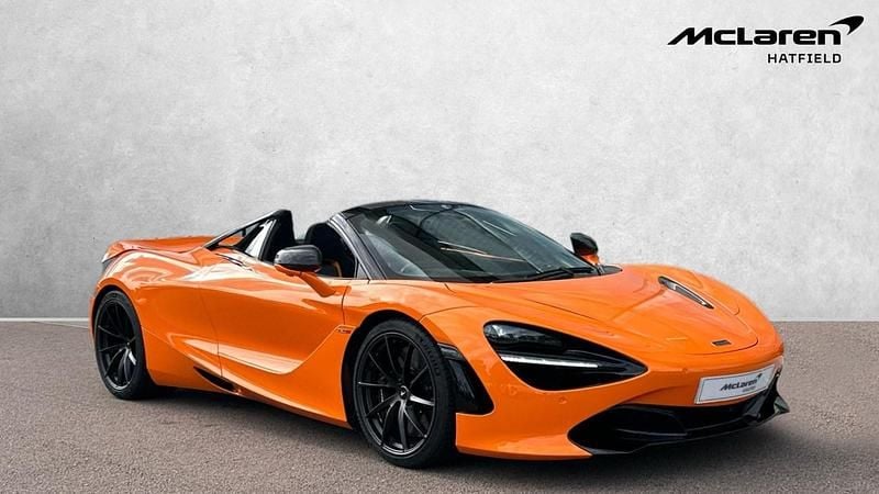 Orange Used 2023 McLaren 720S Cabriolet | £179,900 (Good price) - Image 1/4