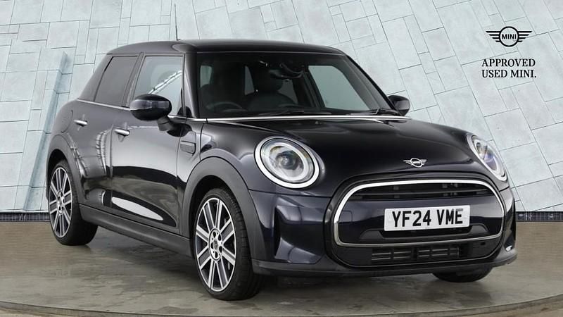Black Used 2024 Mini Cooper Exclusive Hatchback | £23,376 (Fair price) - Image 1/4