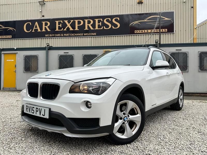 White Used 2015 BMW X1 Efficient Dynamics SUV | £4,199 - Image 1/4