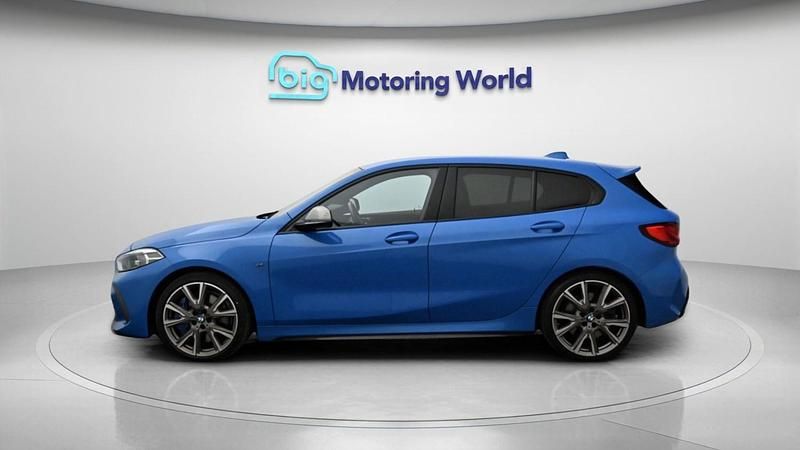 Used BMW M135 302 HP (222 kW) 2022 Blue Hatchback