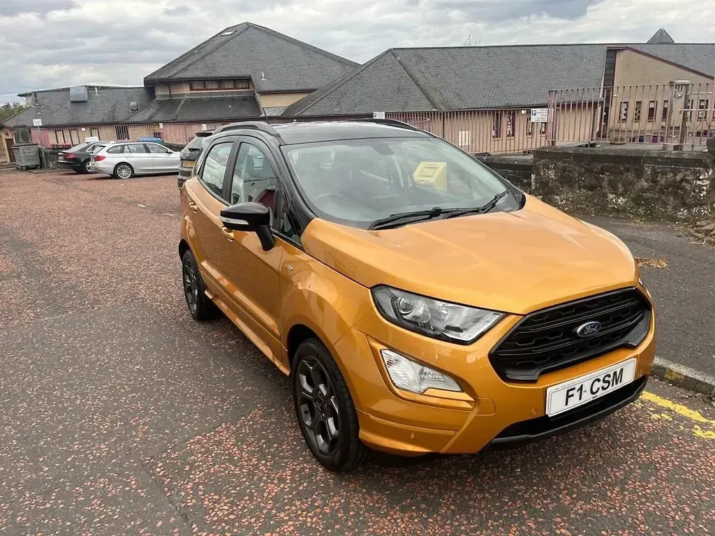 Used Ford Ecosport ST-Line 140 HP (102 kW) 2020 Yellow SUV