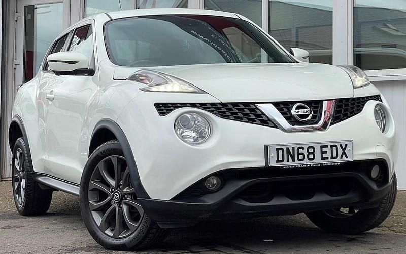 Begagnad Nissan Juke Tekna 117 HK (86 kW) 2018 Vit SUV