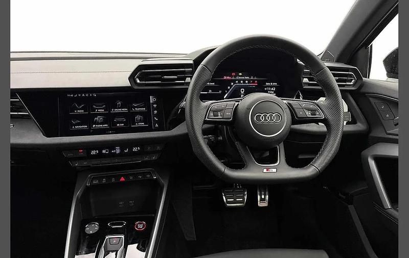 Used Audi S3 Sportback Black Edition 333 HP (244 kW) 2025 Black Hatchback