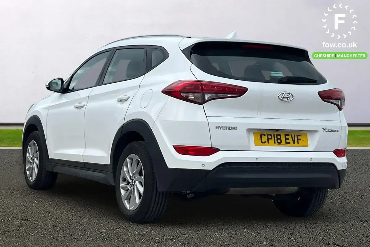 Used Hyundai Tucson SE 141 HP (103 kW) 2018 White SUV