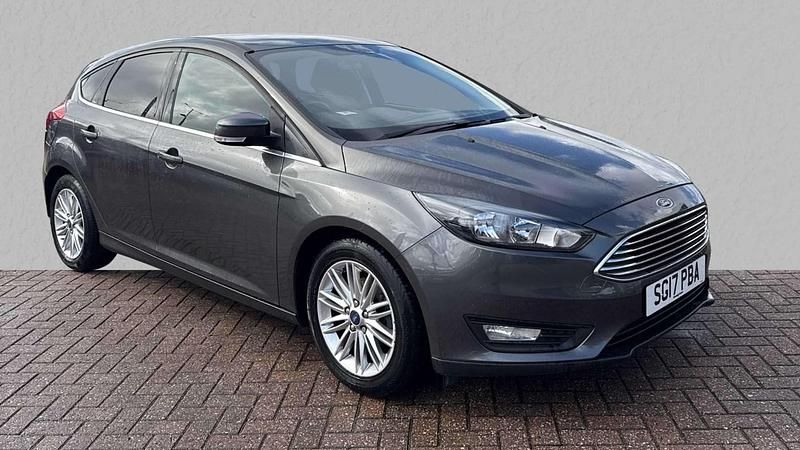 Grey Used 2017 Ford Focus Zetec Hatchback | £10,410 (Fair price) - Image 1/4